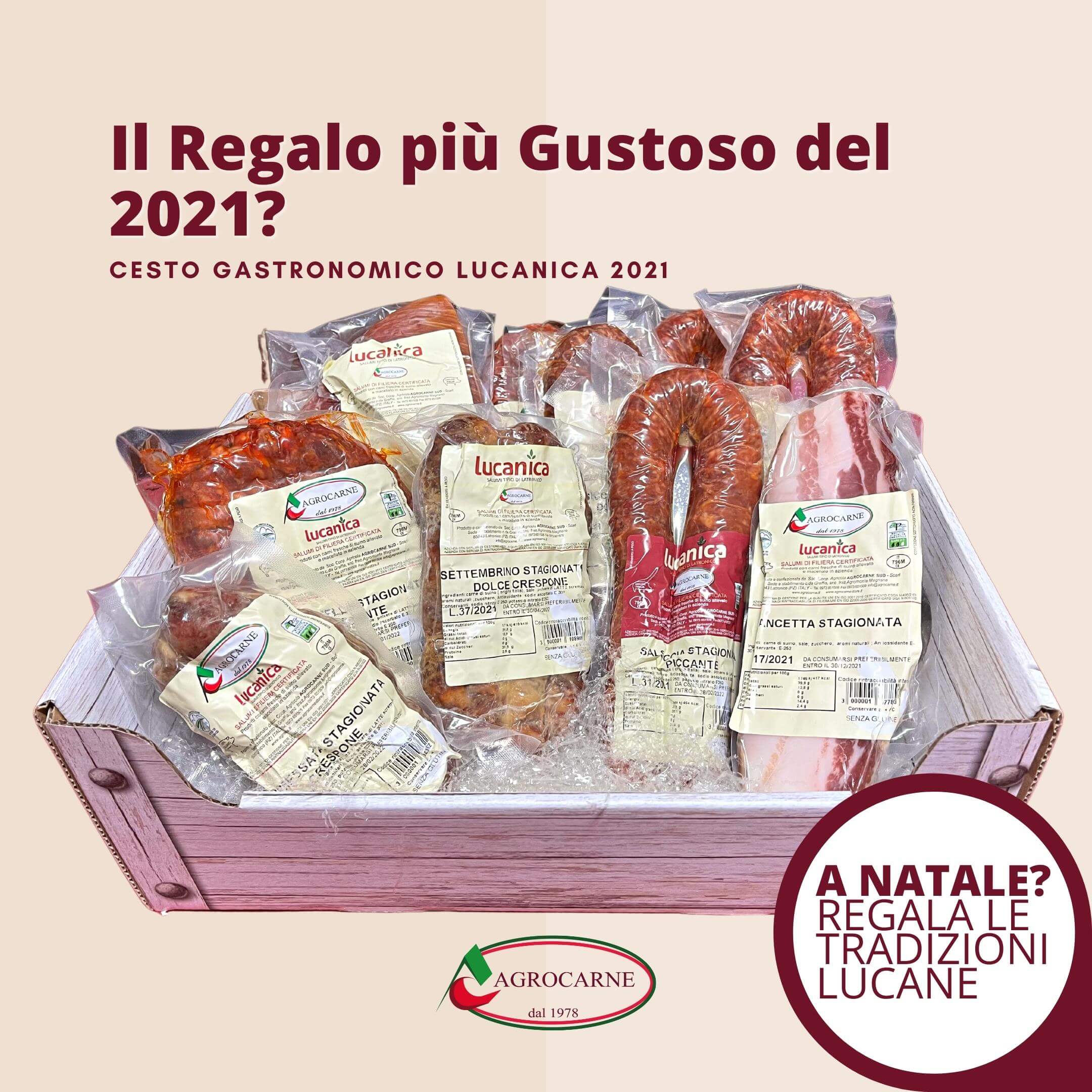 Cesto di Natale Gastronomico Lucanica 2021